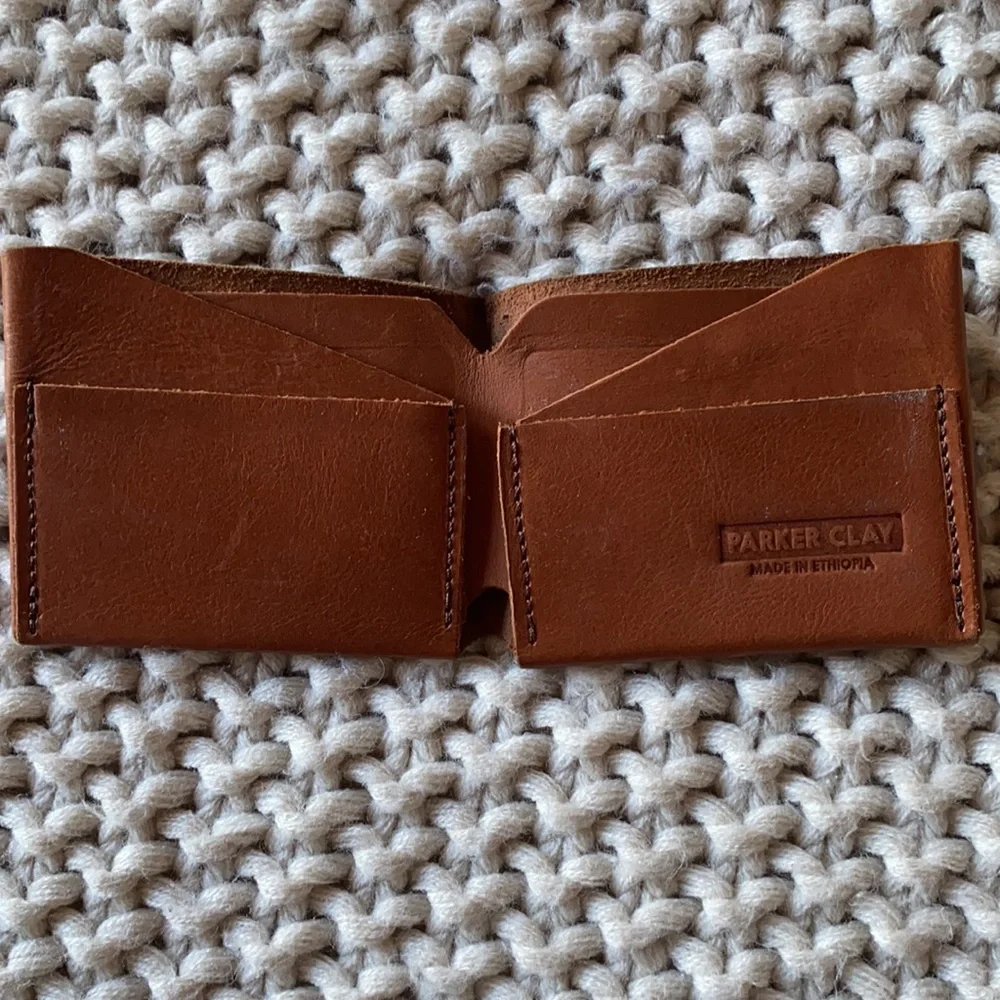 Parker Clay Leather Bifold Wallet